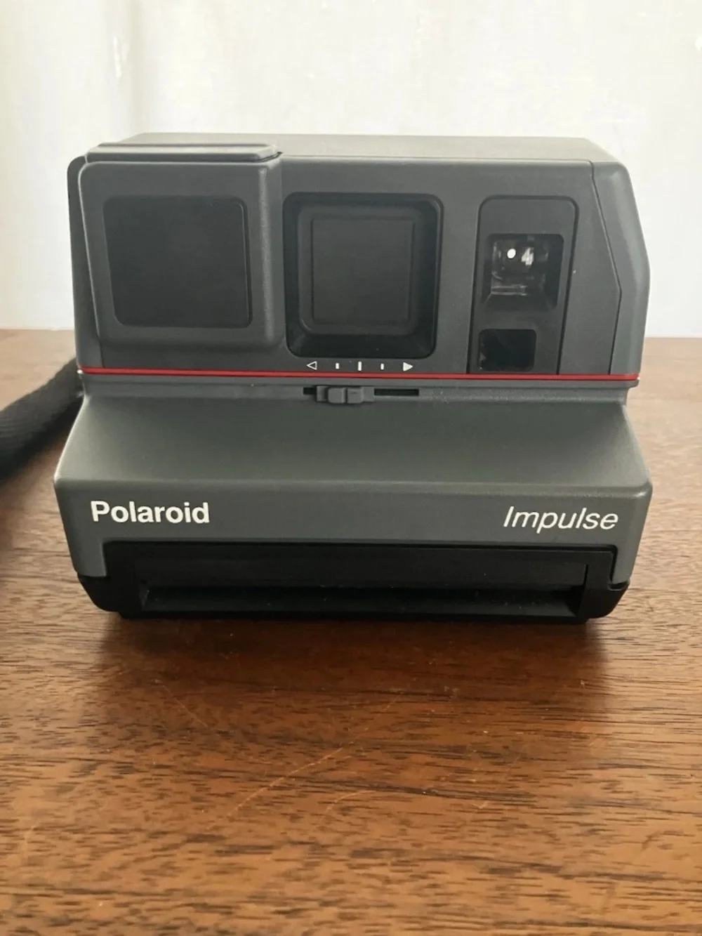 Polaroid Impulse Camera - Gray with Red Trim